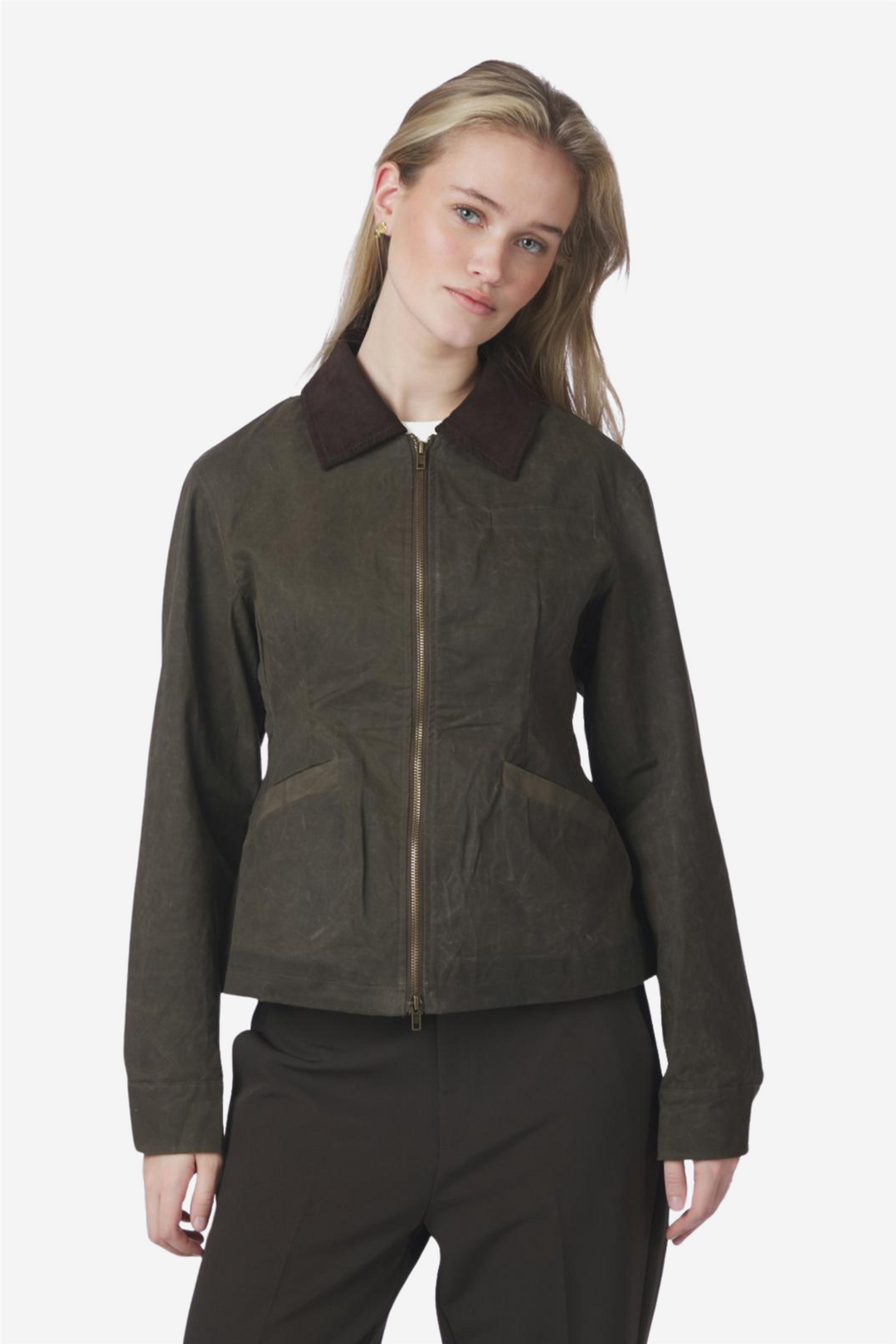 Mexa Coated Jacket Dusty Army