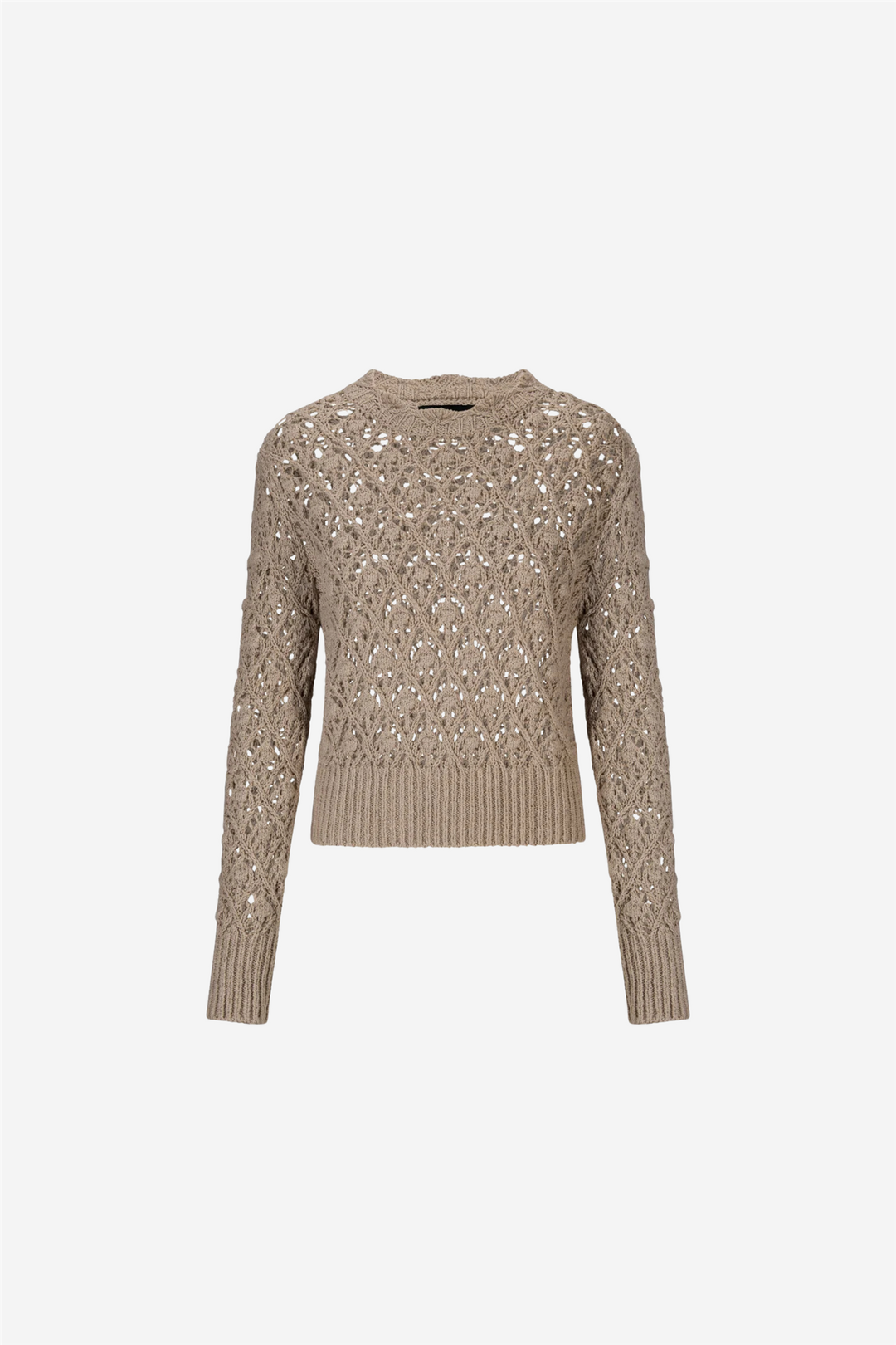 Lea cotton sweater chickpea beige