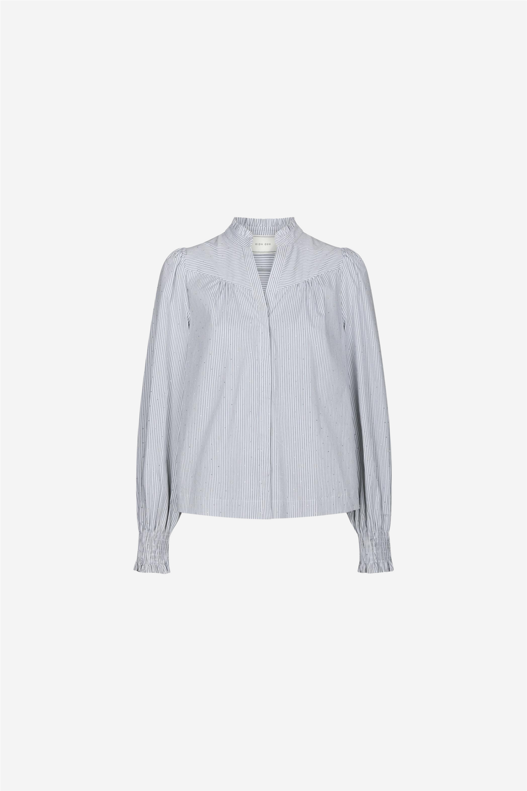 Astrida Stripe Stone Shirt Blouse