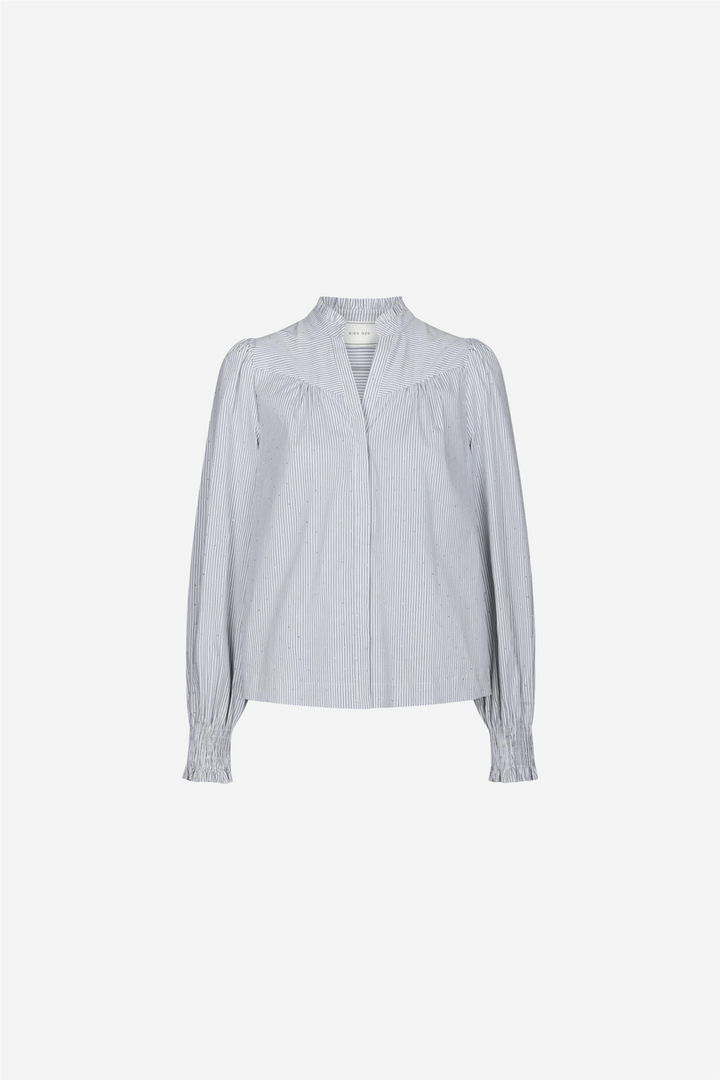 Astrida Stripe Stone Shirt Blouse