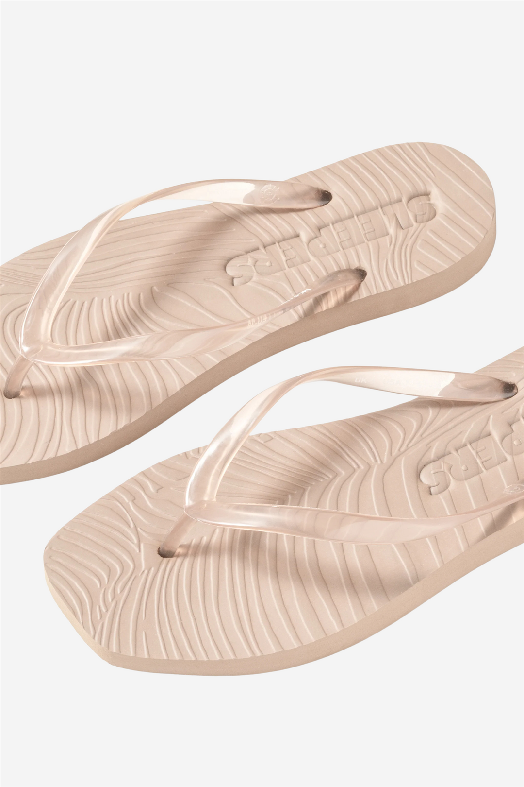 Tapered Eggnog Clear Transparent