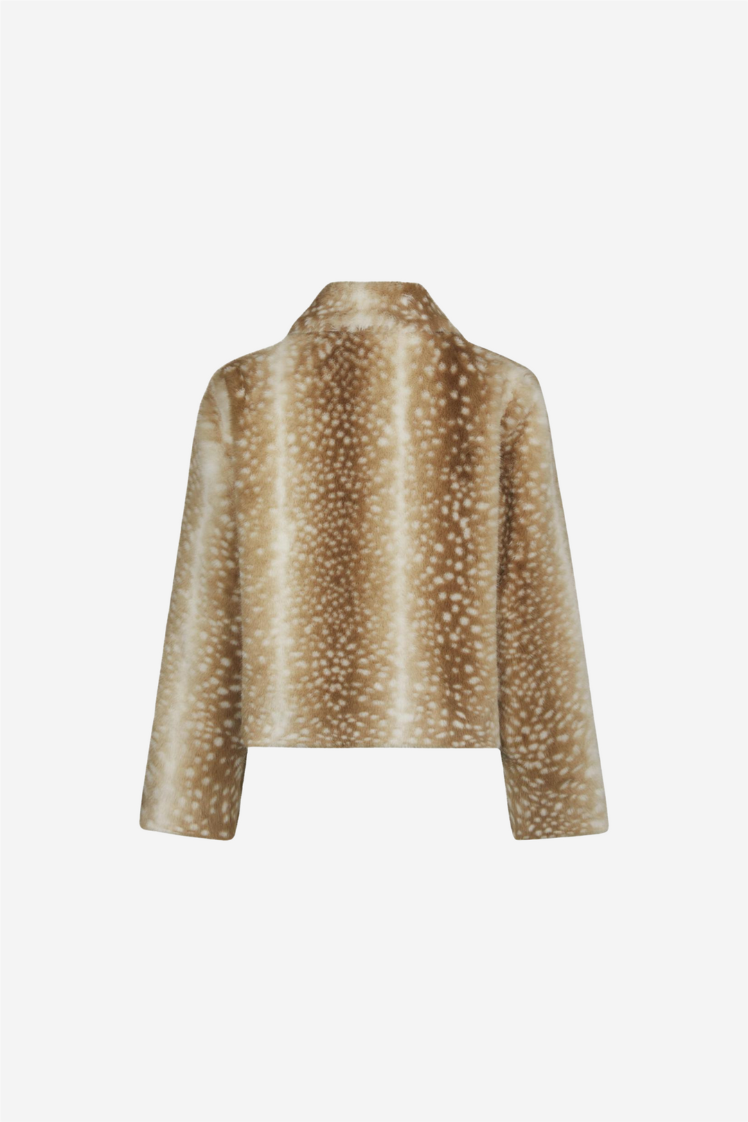 Camina Faux Fur Jacket Beige