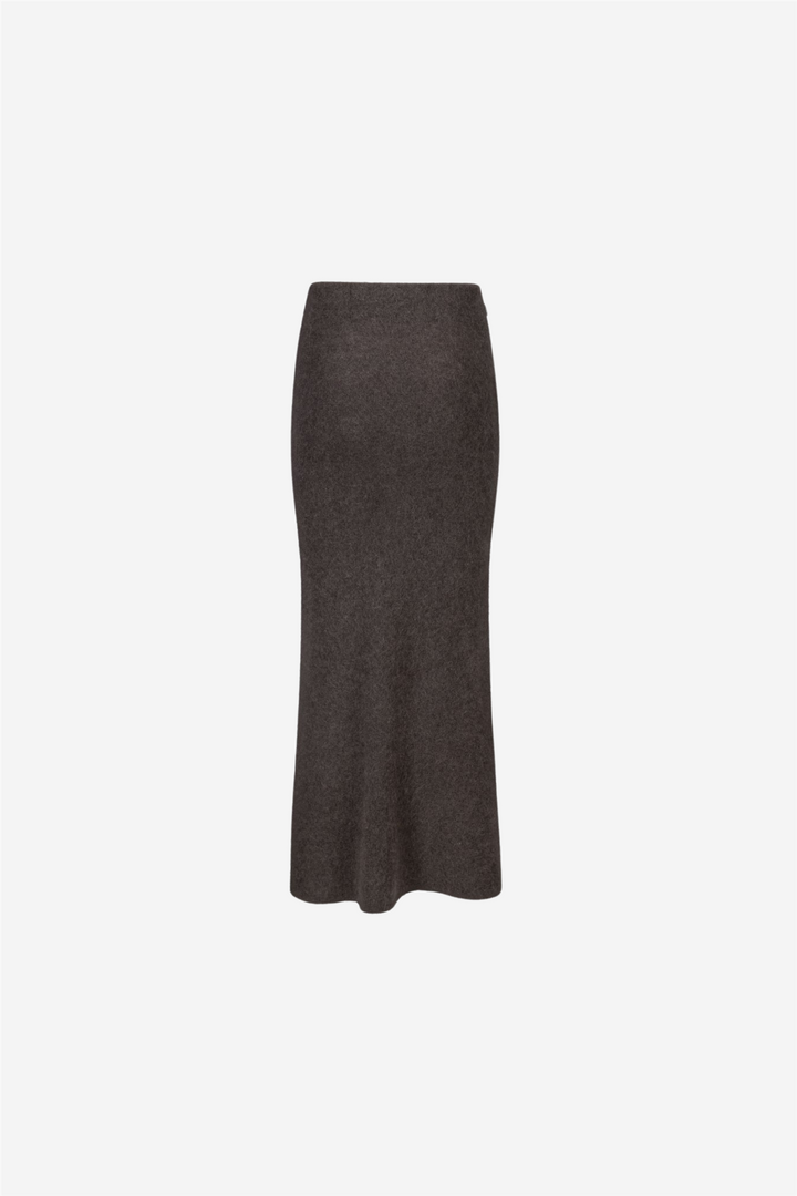 Sandra Chunky Skirt Dark Brown