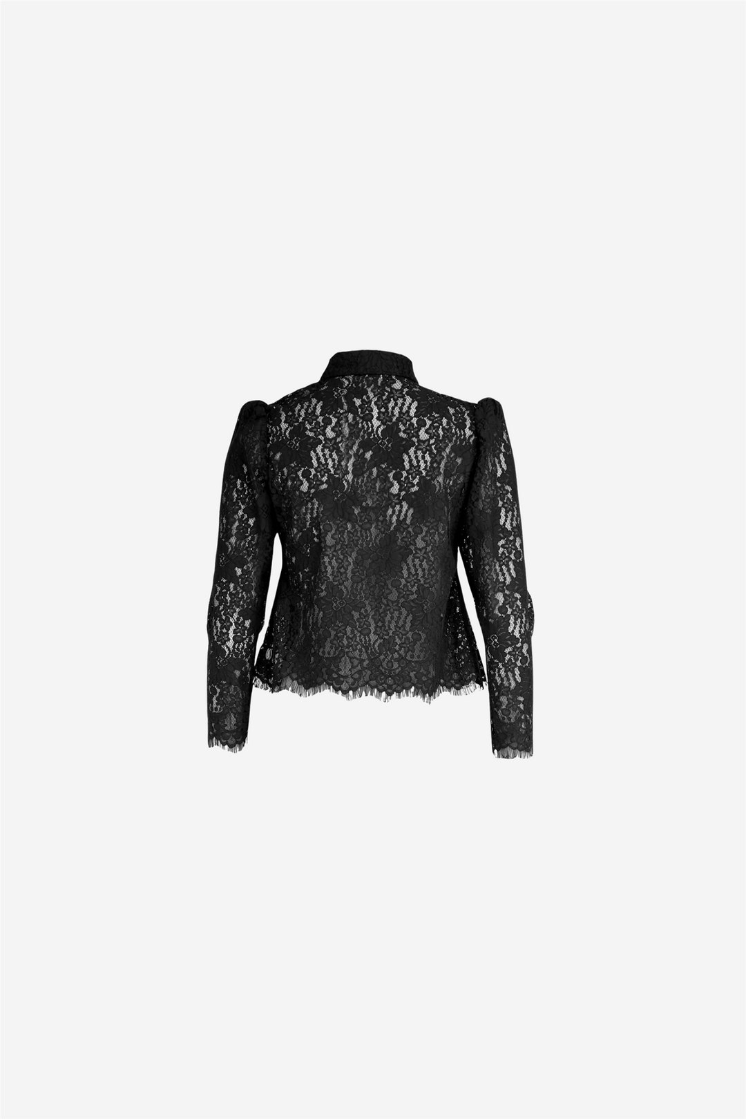Lace Shirt Black
