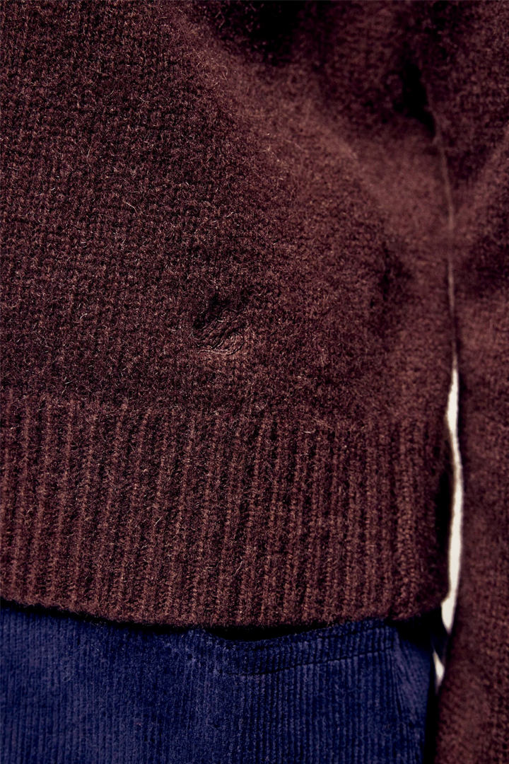 Crewneck Sweater Chocolate