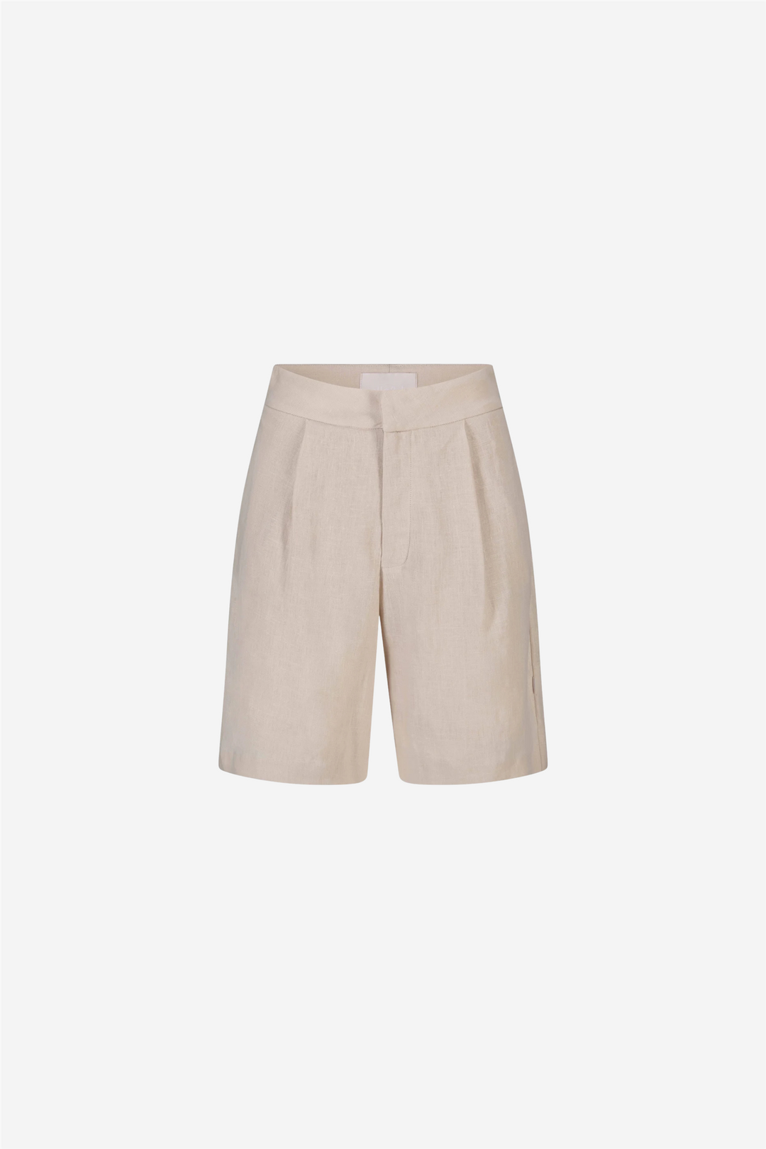 Fie Linen Shorts Beige