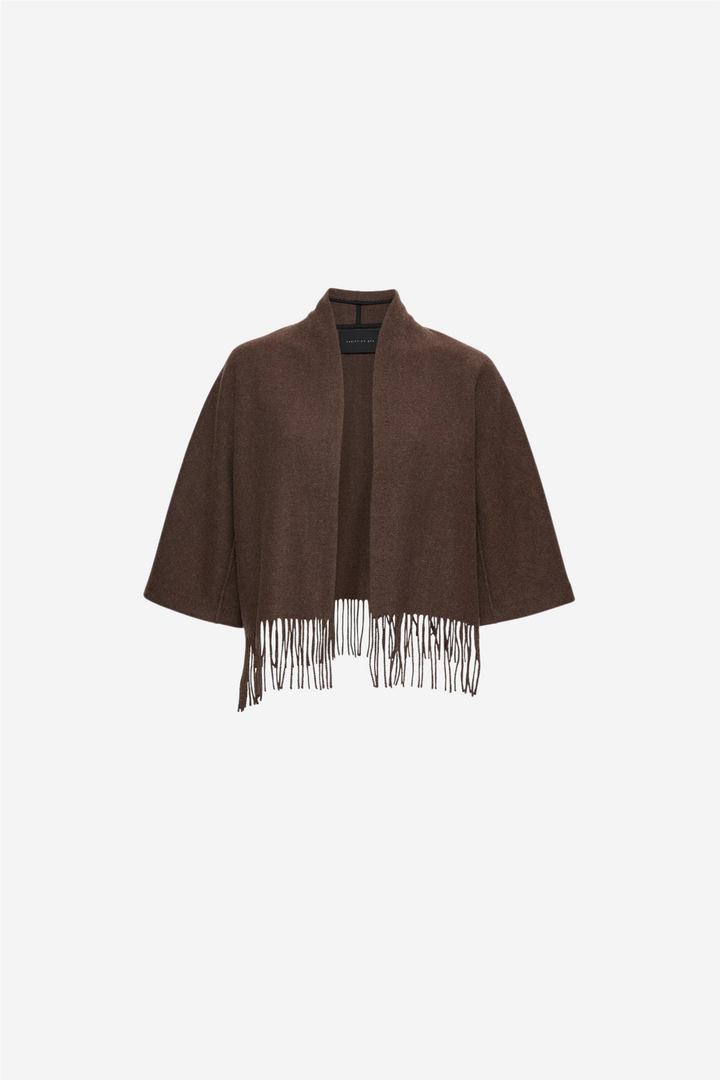 Keyla Lambswool Jacket Brown