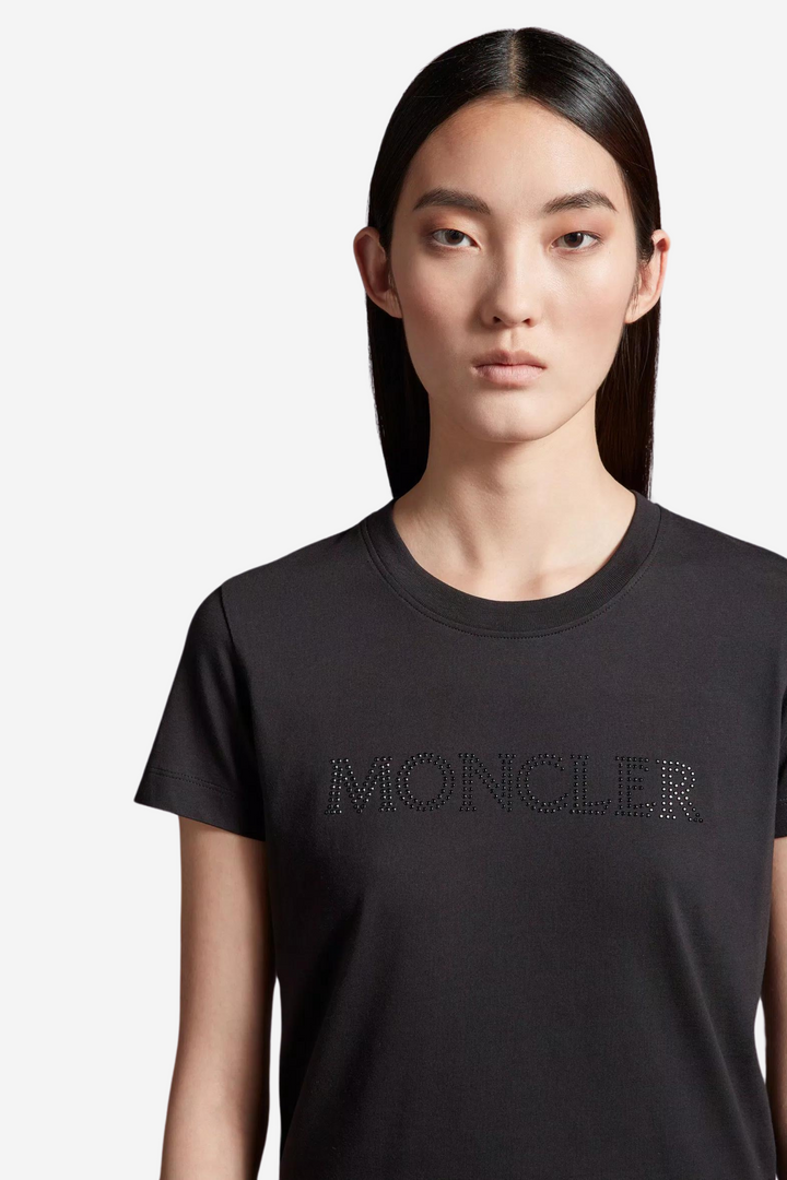 Crystal Logo T-Shirt Black