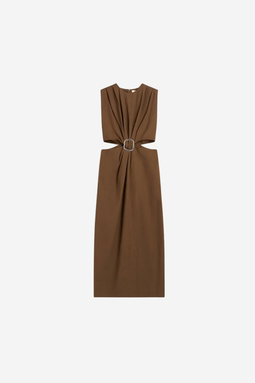 Riviera Dress Chestnut Brown