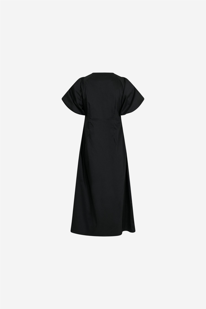 Illana Poplin Dress Black