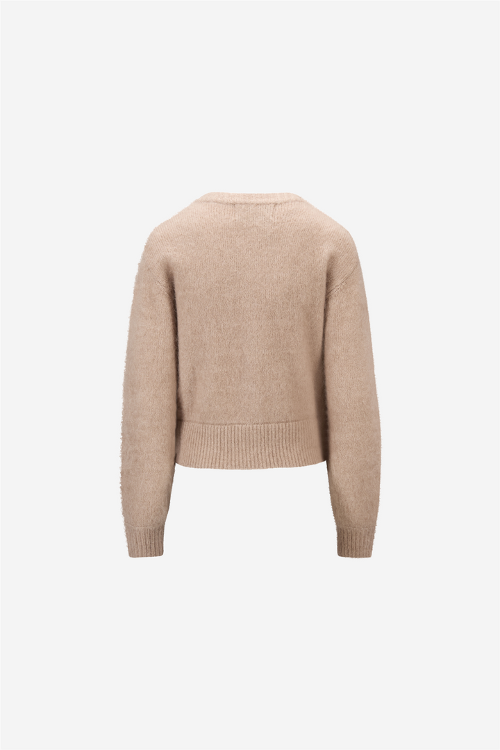 Luna Chunky Cardigan Hazel Beige