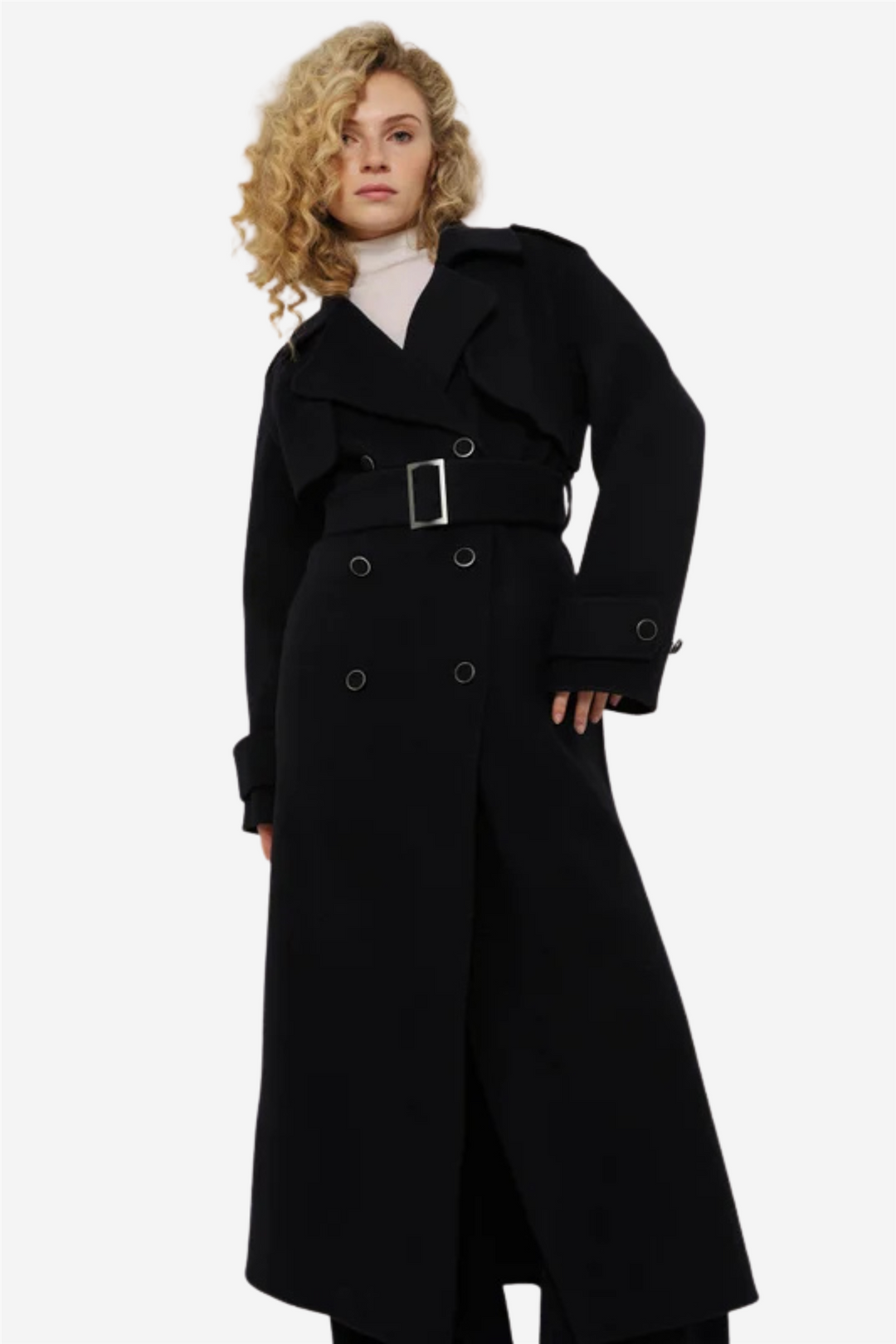 Yua Coat Black