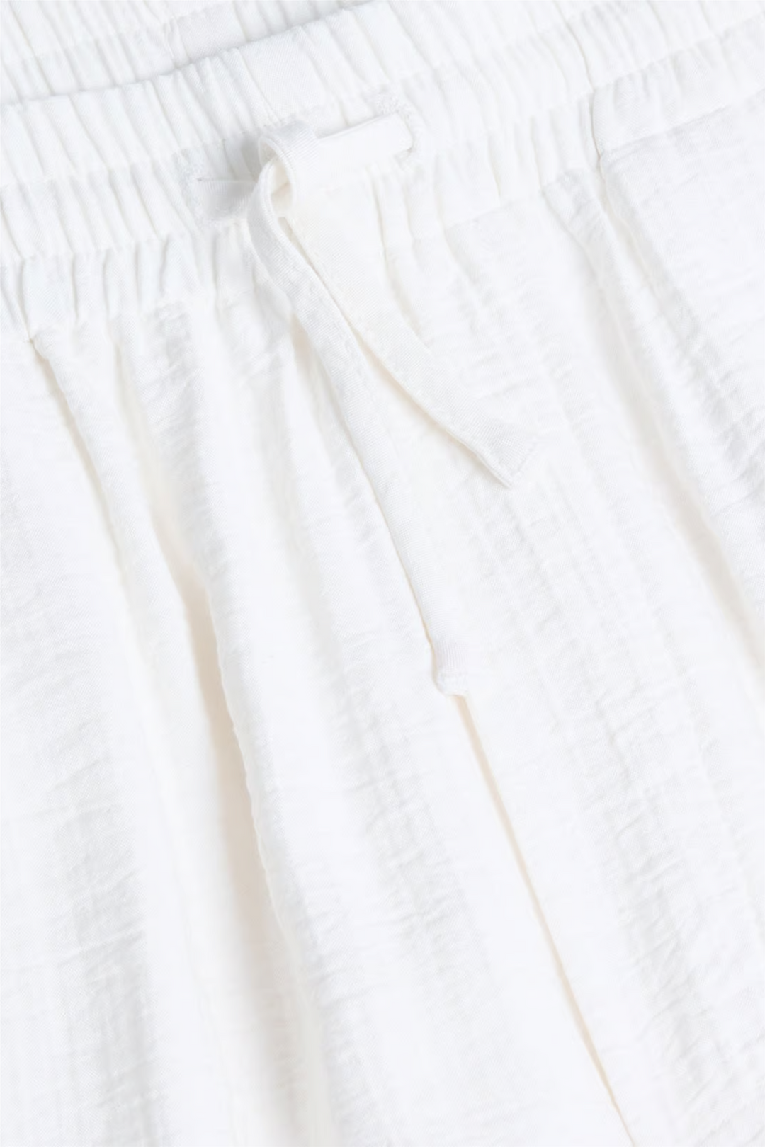 Summer Relaxed Trousers Off White