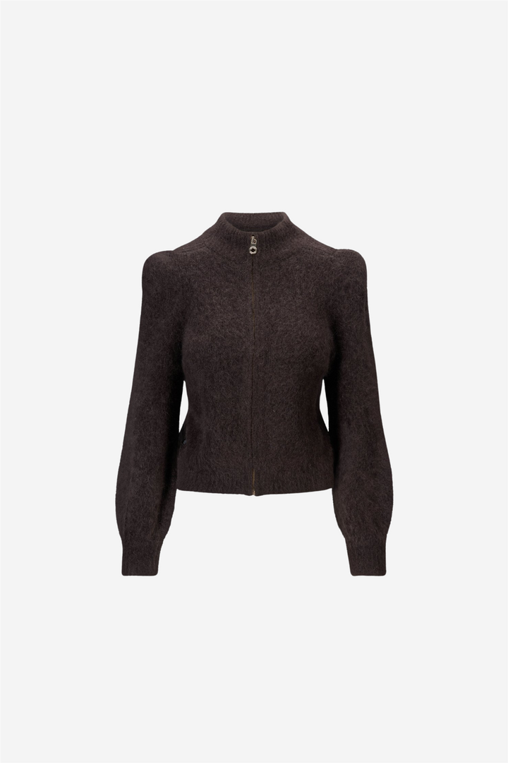 Venja Chunky Sweater Dark Brown