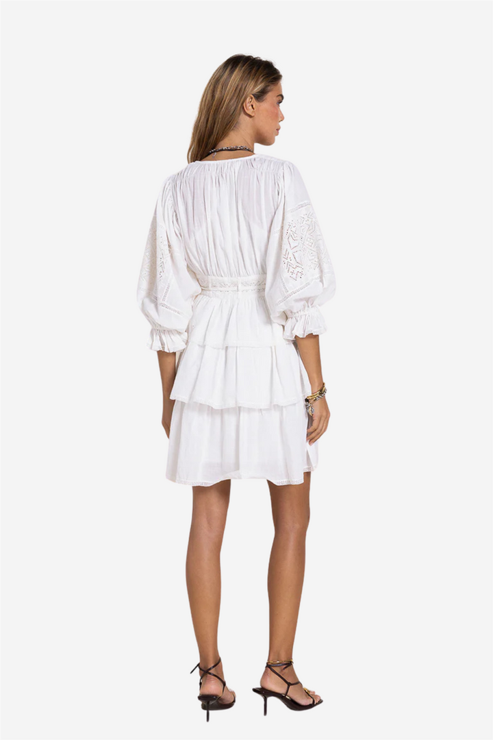 Aria Dress Simply White