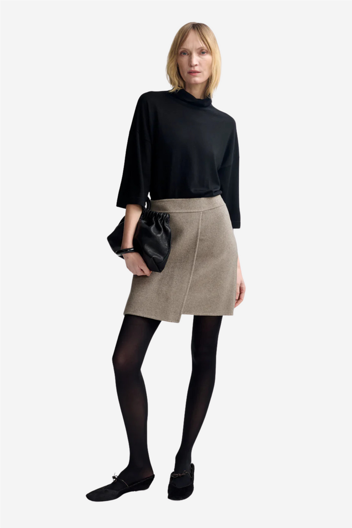 Kaia Wool Skirt Dune