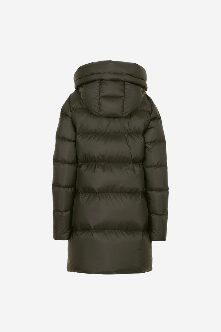 Savoie Long Down Jacket Olive