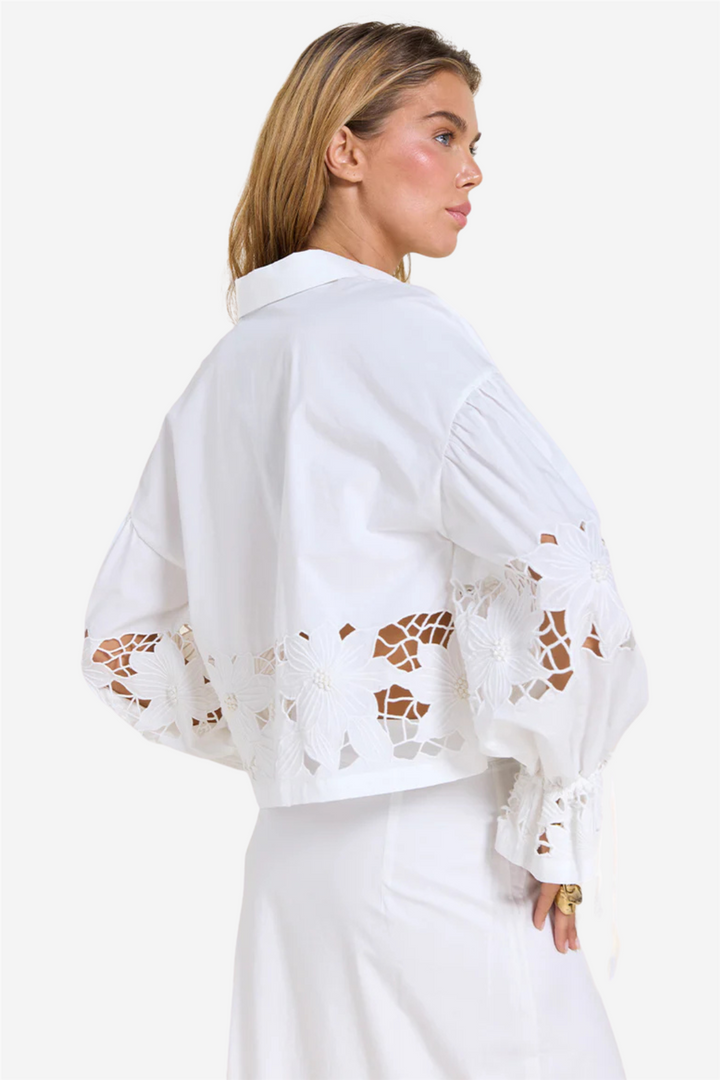 Tasmin Top Crispy White