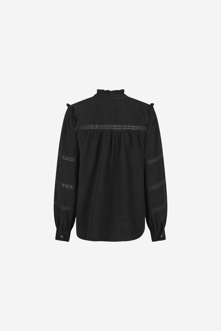 Isala Corduroy Shirt Black