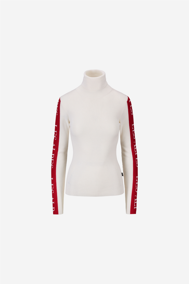 Camilla merino sweater White