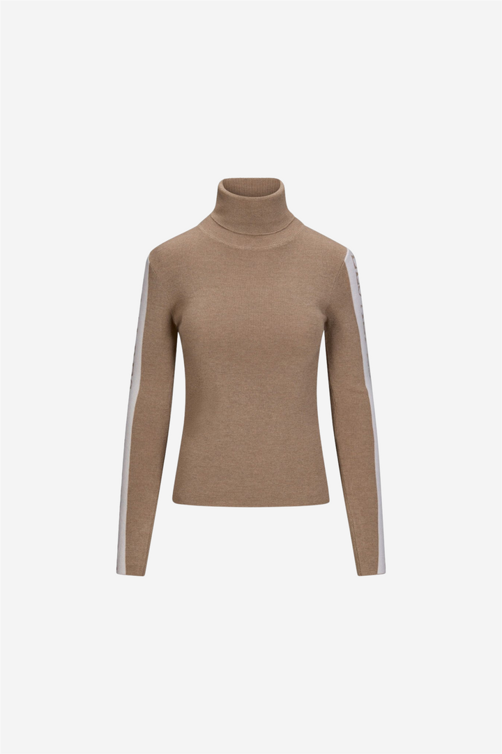 Camilla merino sweater Beige melange