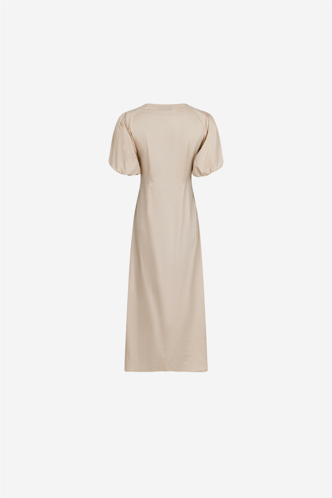 Illana Poplin Dress Dark Sand