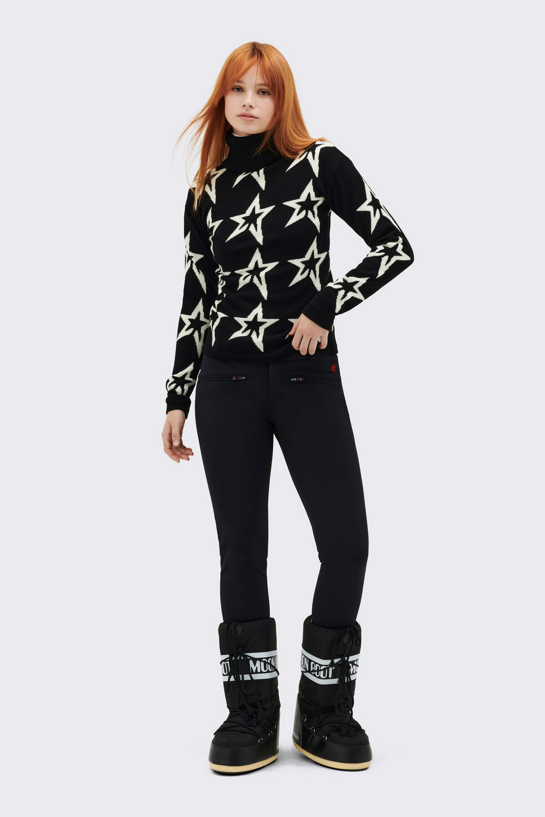 Star Dust Sweater Black