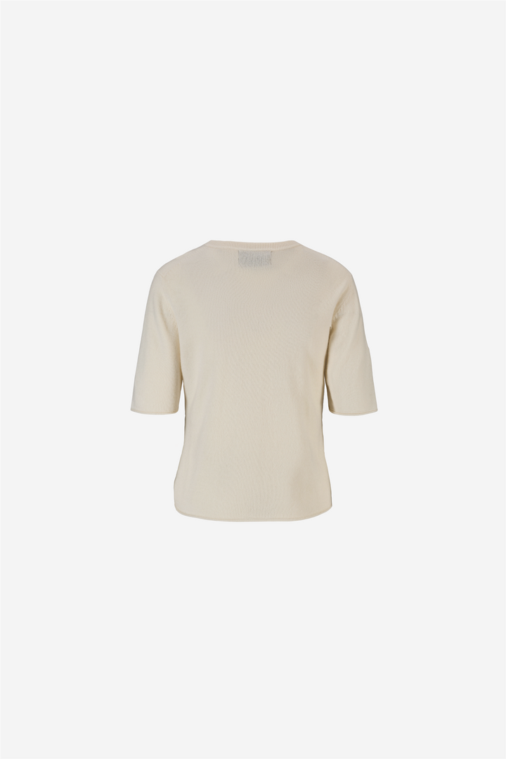 Anette Cashmere Tee Cream