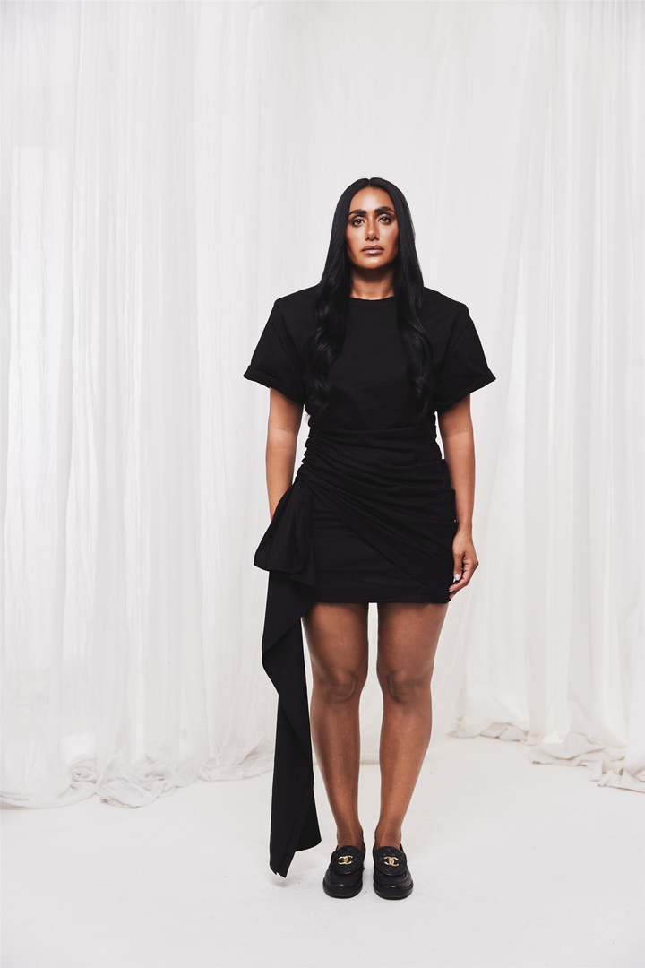Vita & Wanda x Iben Mini Skirt Black