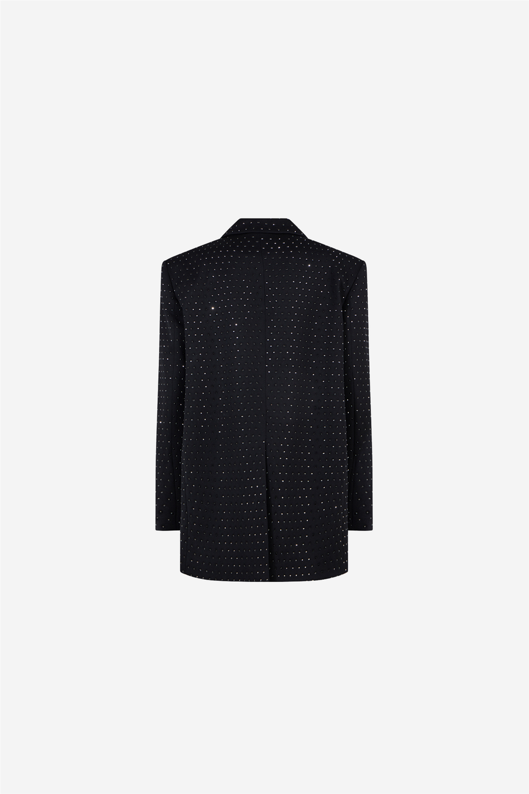 Guia Crystal Oversize Blazer Black