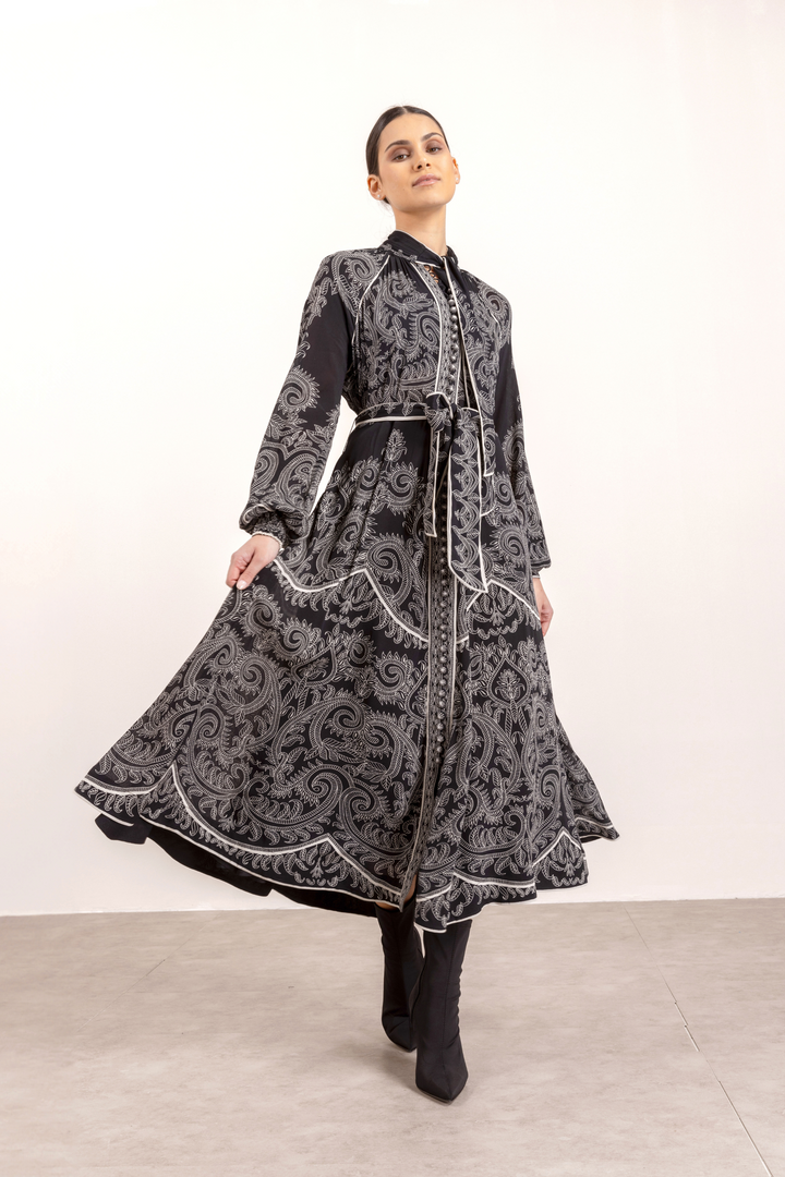 Chiara Maxi Dress Onyx Black