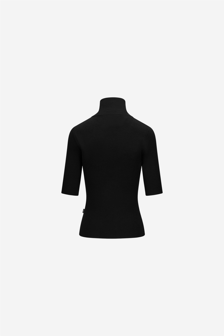 Melly Merino Tee Black