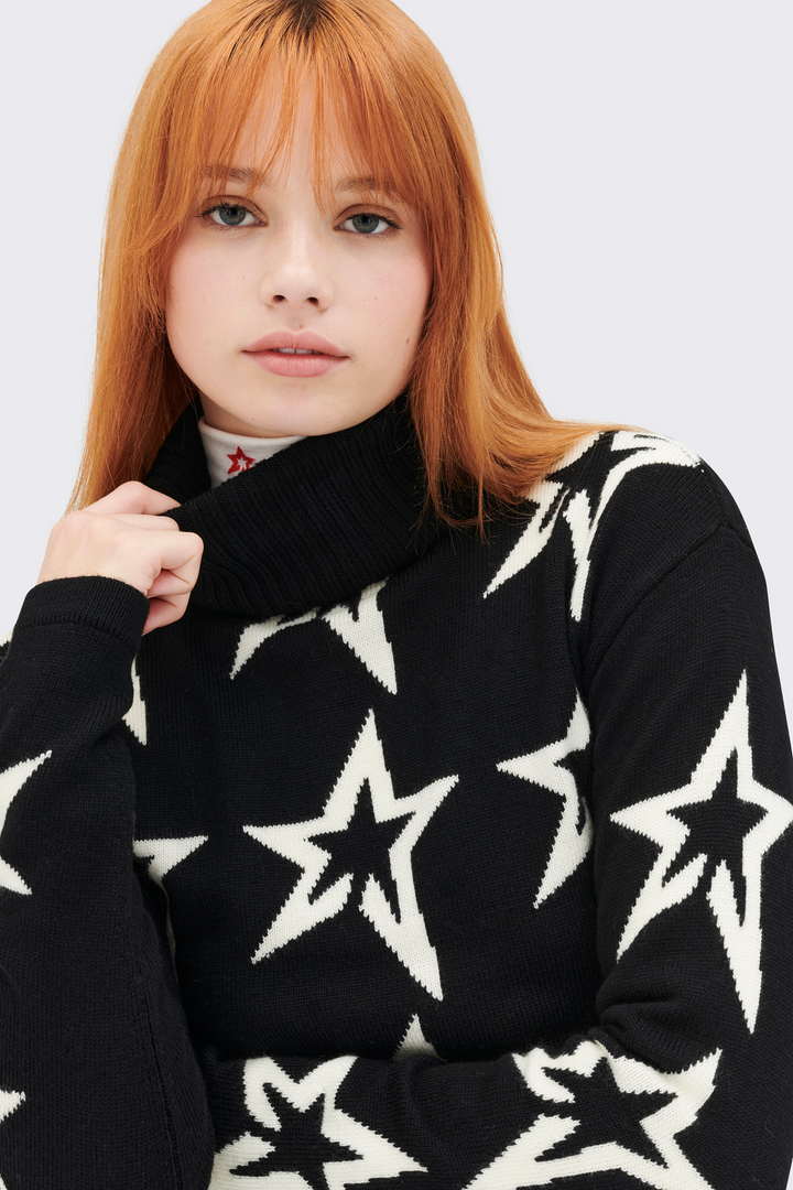 Star Dust Sweater Black