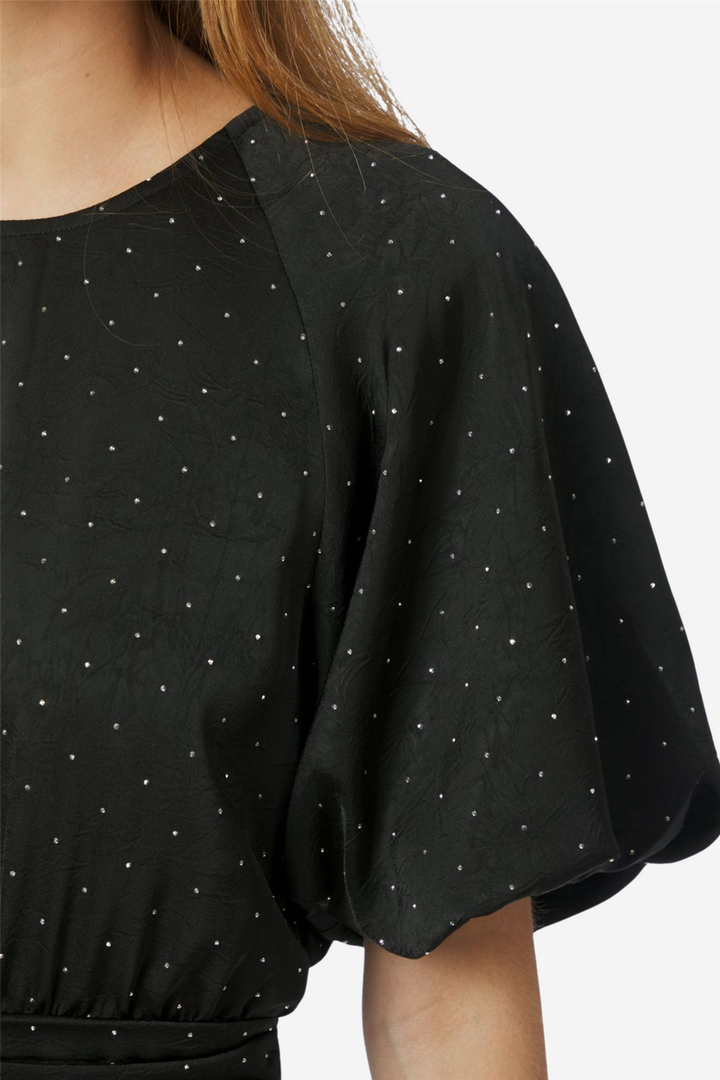 Sulli Bedazzled Dress Black