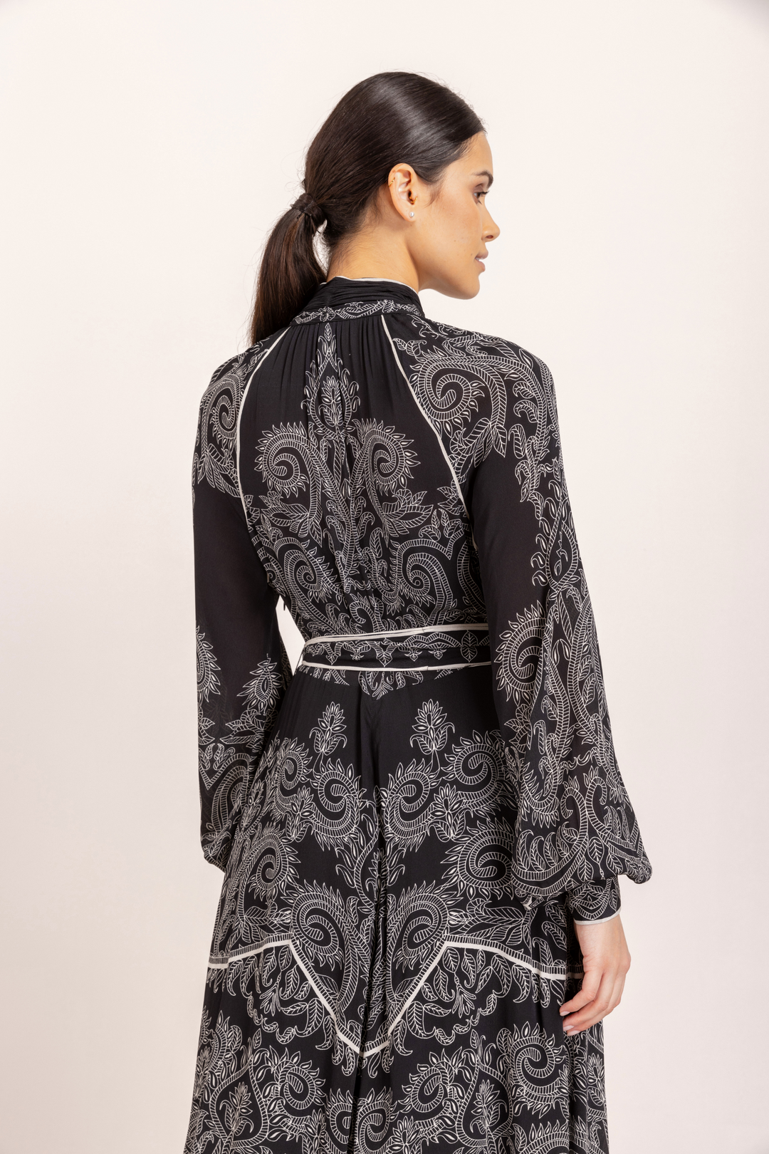 Chiara Maxi Dress Onyx Black