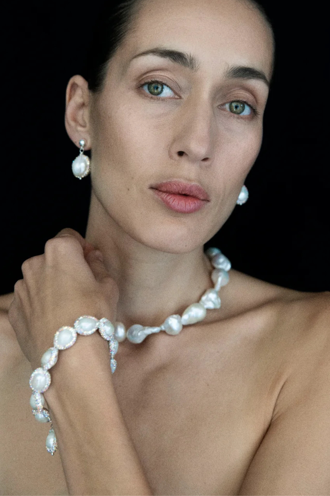 Pearl drop bracelet