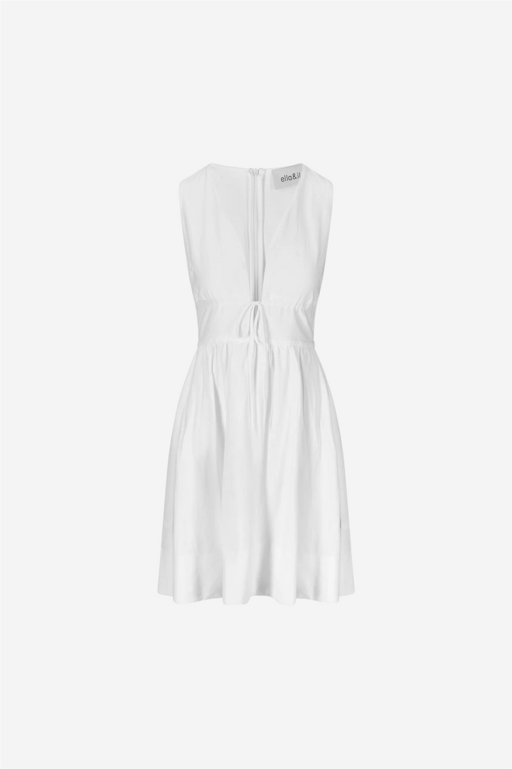 Zilli Linen Dress White