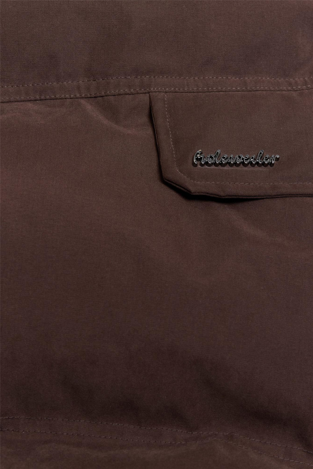 Steilia Brushed Down Jacket Dark Brown