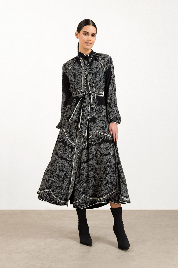Chiara Maxi Dress Onyx Black