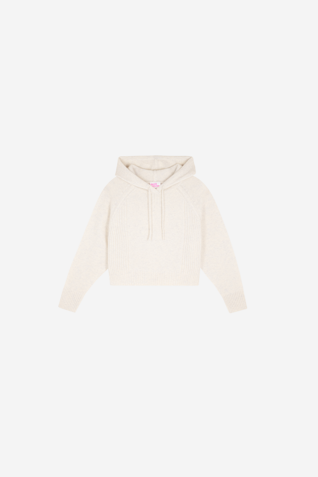 Hoodie Sweater Ecru Chine