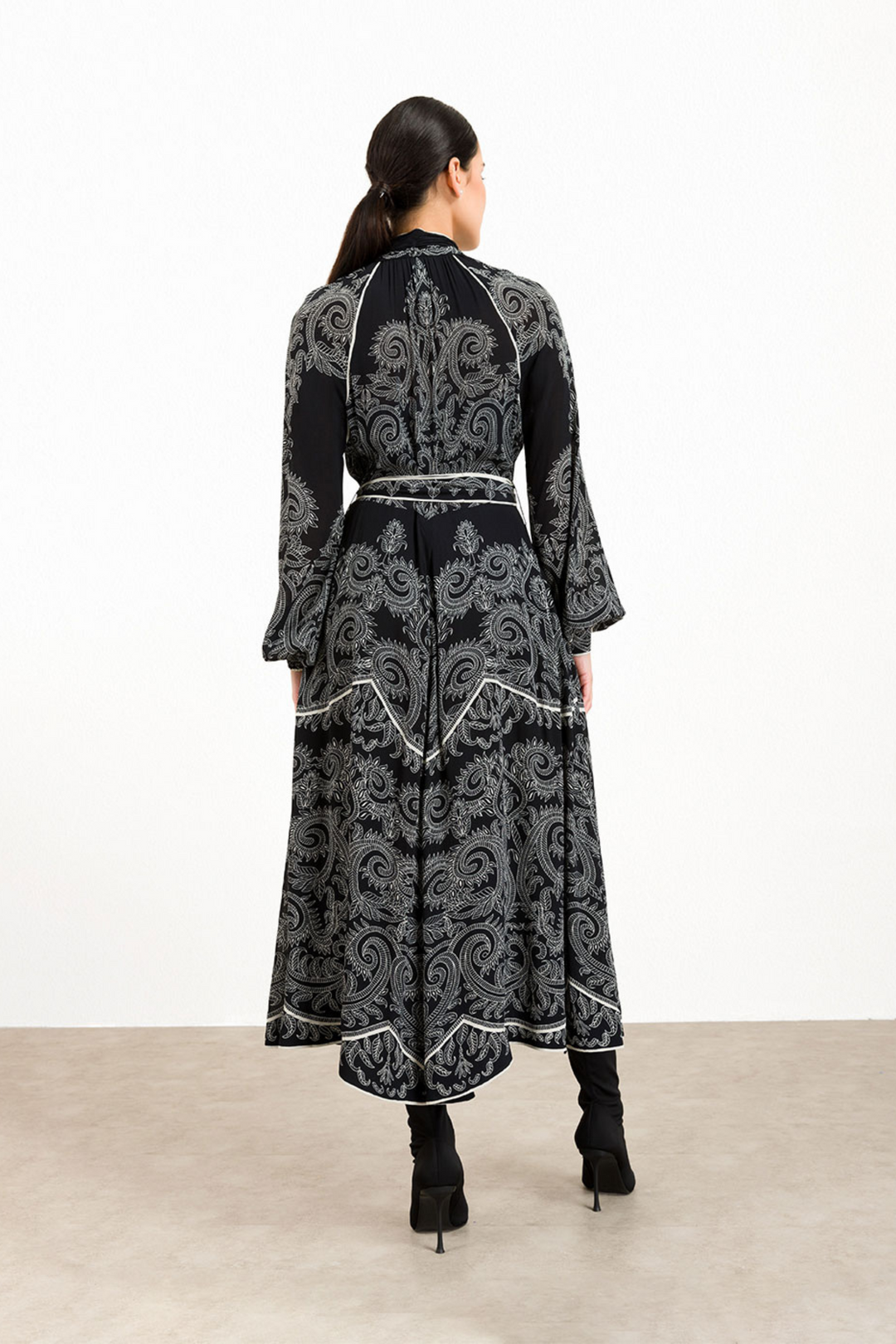 Chiara Maxi Dress Onyx Black