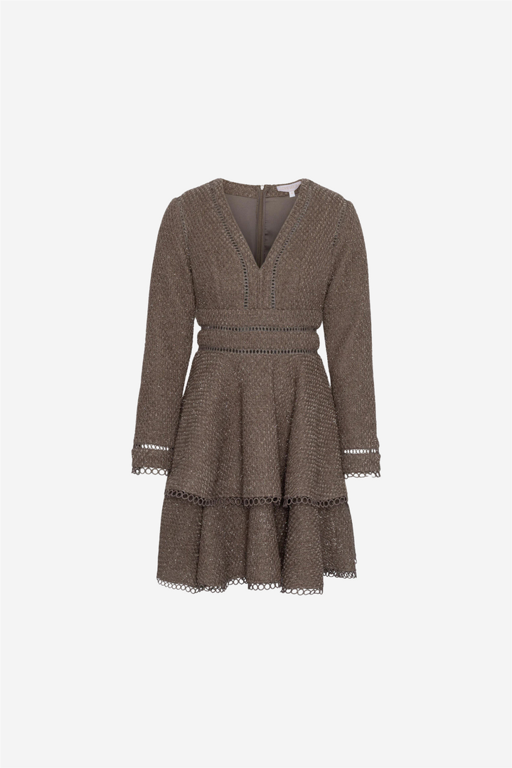 Ellie Mini Dress Taupe