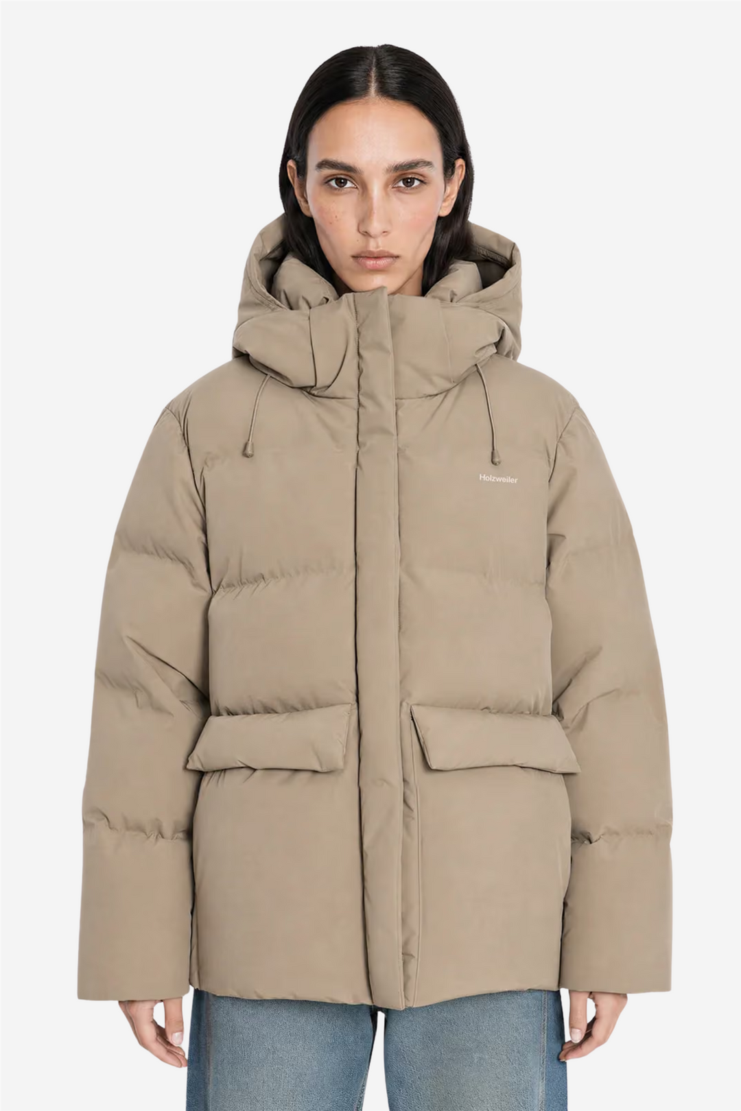Besseggen Down Jacket Dk. Sand