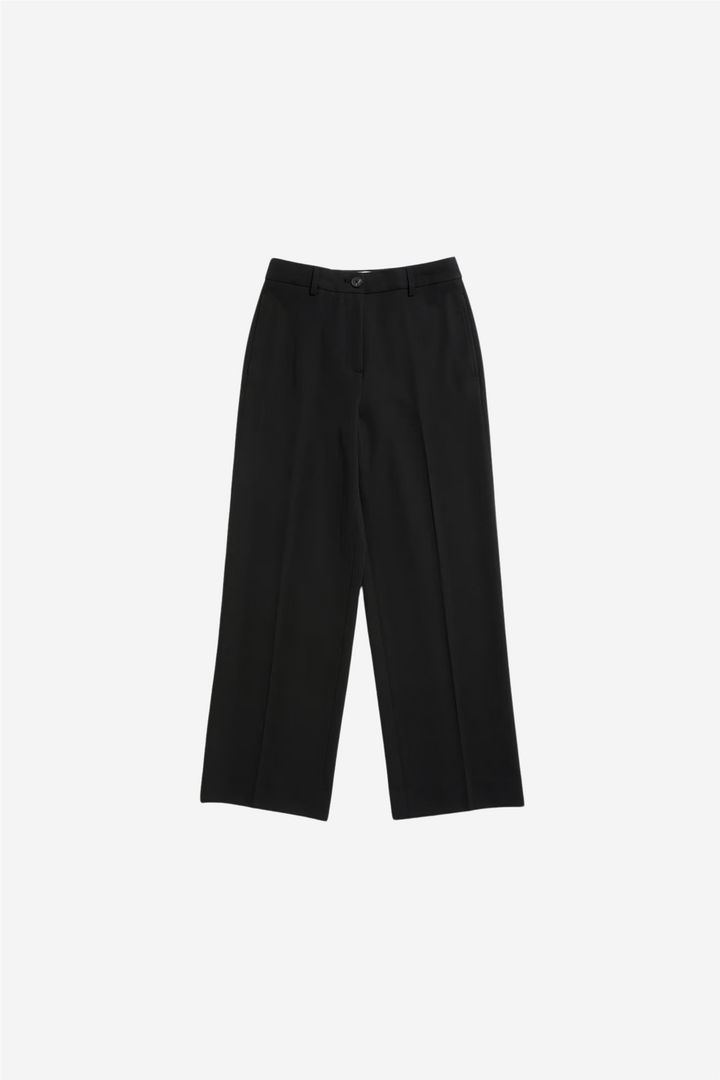 W Regular Suit Trouser Black