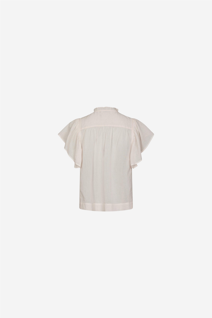 Vinsa S Voile Top Light Pink