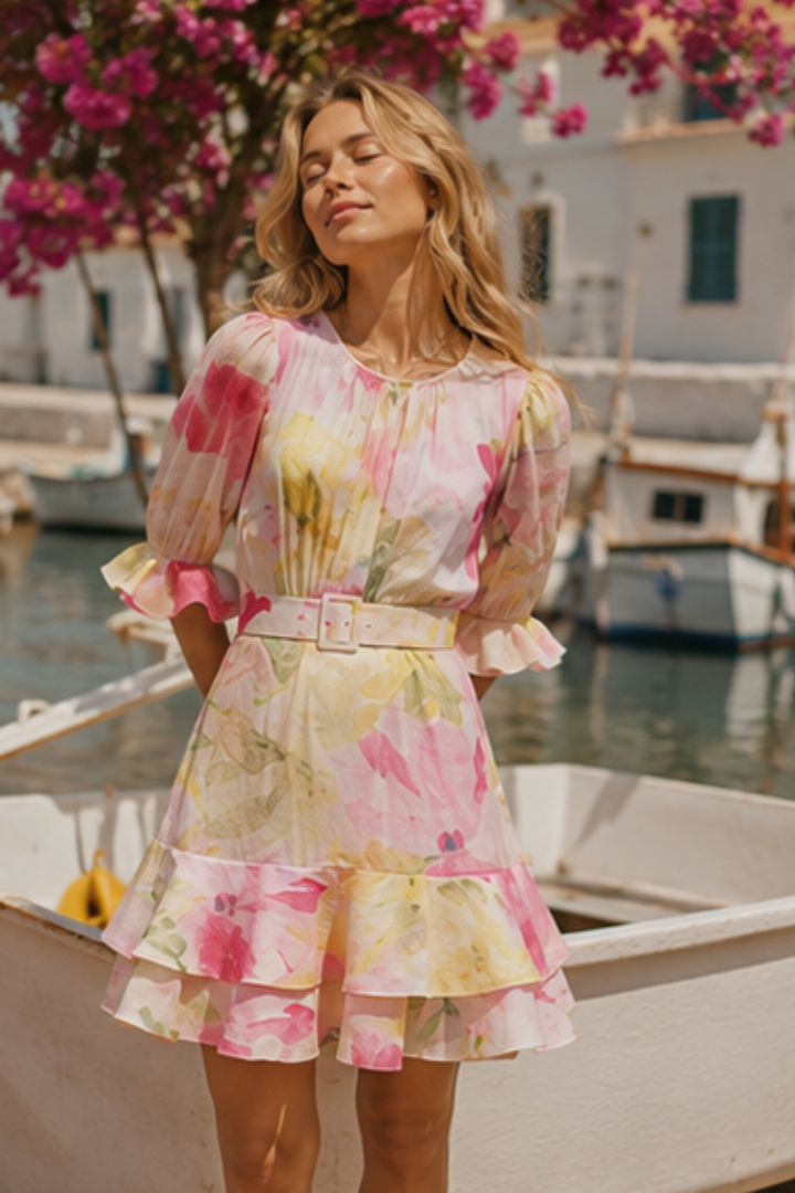 Bohemian Mini Dress Daylight