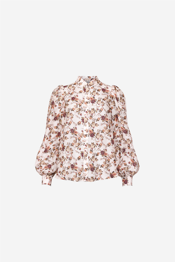 Organza Blouse Vintage Posy