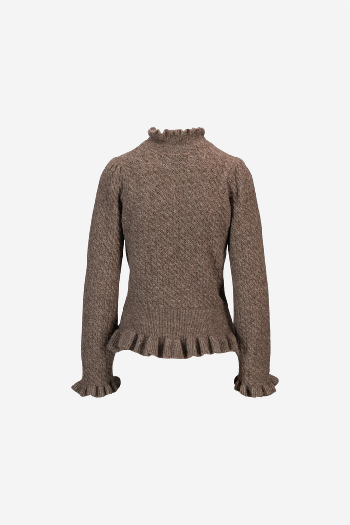 Vienna Alpaca Sweater Walnut