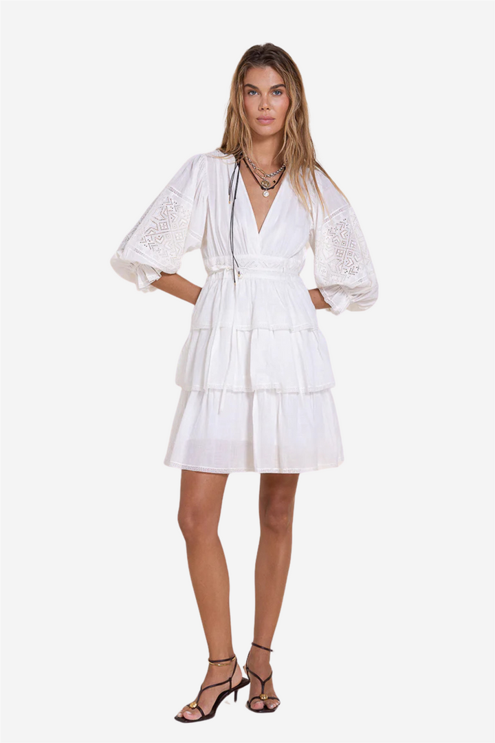 Aria Dress Simply White
