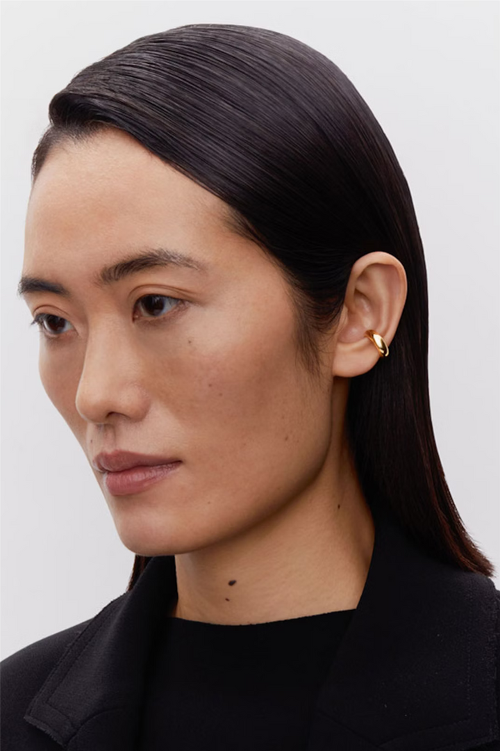 Omotesando Chunk Ear Cuff Gold